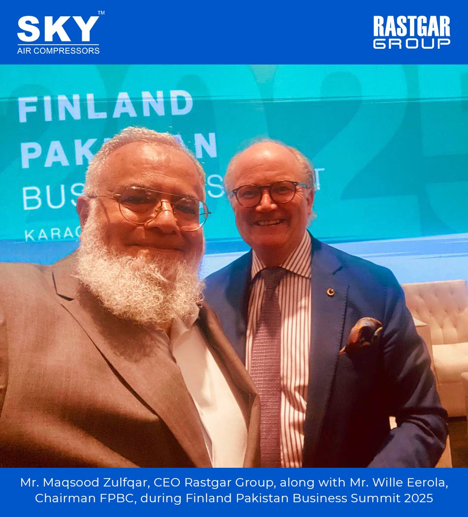 Rastgar CEO at Finland Pakistan Business Summit